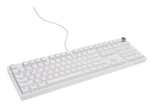 Klawiatura GENESIS THOR 404 uniwersalne USB QWERTY Angielski Biały