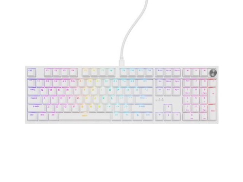 Klawiatura GENESIS THOR 404 uniwersalne USB QWERTY Angielski Biały