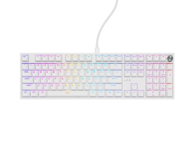 Klawiatura GENESIS THOR 404 uniwersalne USB QWERTY Angielski Biały