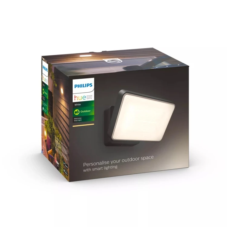 Naświetlacz zewnętrzny Philips Hue Welcome | Ciepła biel