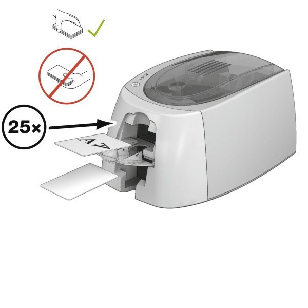 Durable Duracard ID 300 drukarka kart plastikowych Kolor