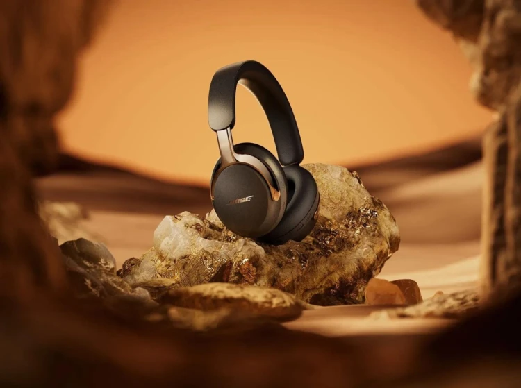 Bose 890101-0400 słuchawki/zestaw słuchawkowy Bezprzewodowy Opaska na głowę Połączenia/muzyka Bluetooth Czarny, Złoto