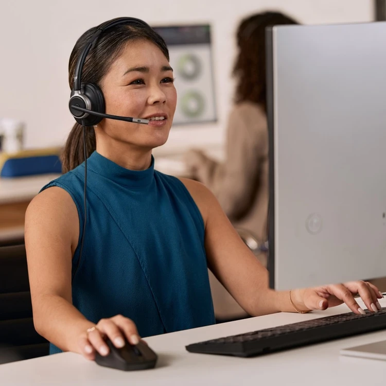 Słuchawki przewodowe HP Poly Mission 815 Monaural USB Wired Headset