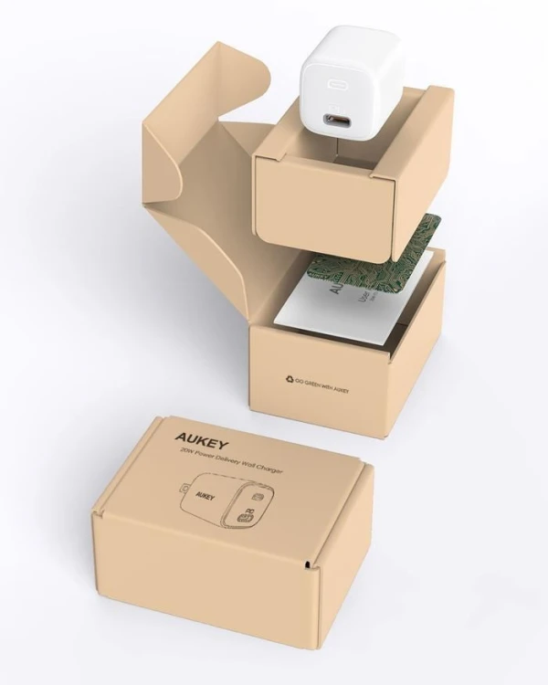 AUKEY PA-B1 WHITE ŁADOWARKA SIECIOWA 20W USB-C PD