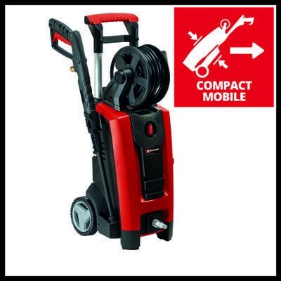 Einhell TE-HP 170 podkładka ciśnieniowa Wyprostowany Prąd elektryczny 440 l/h Czarny, Czerwony