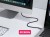 Wyposażony aktywny kabel optyczny USB-C M/M 10m PD 60W 4K/60Hz 10Gbps Wideo+Dane+PD