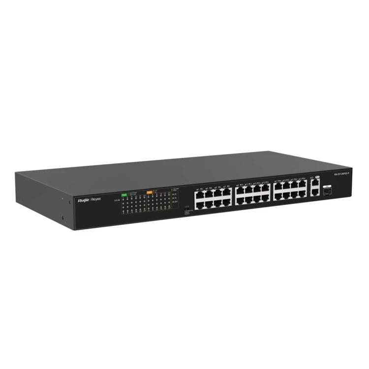 Switch PoE RG-ES126FGS-P 24-portowy Reyee