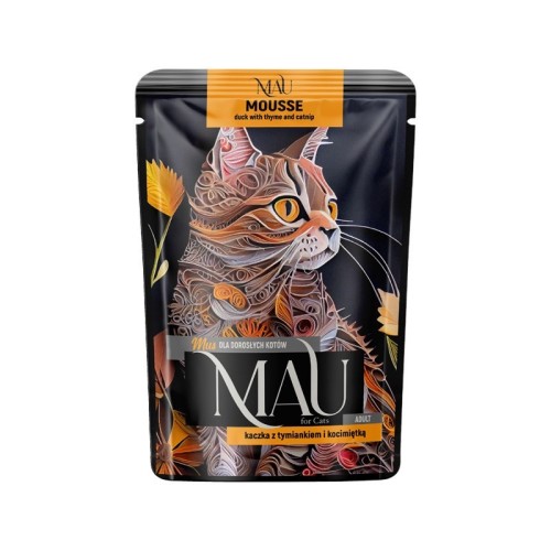 Mau Mus kaczka z tymiankiem i kocimiętką 85g