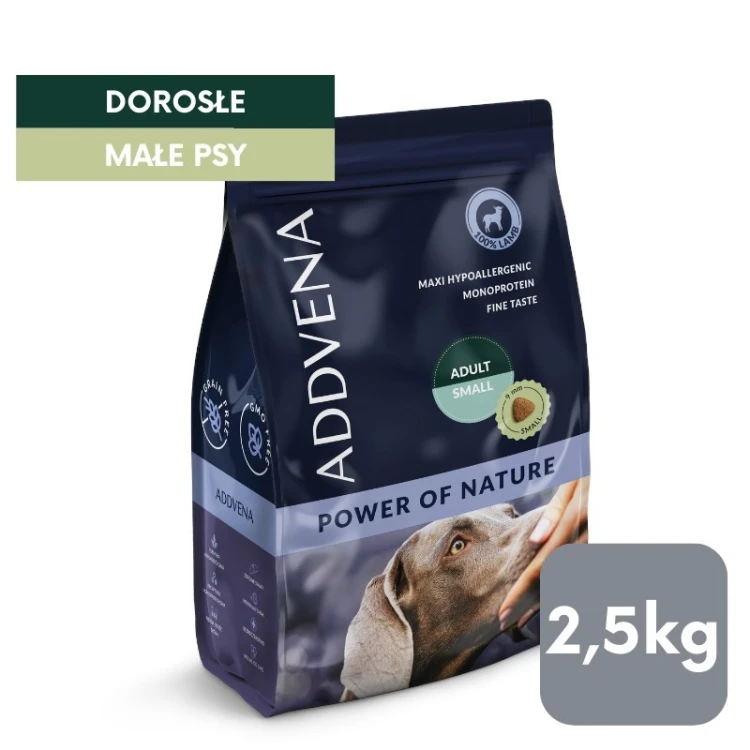 ADDVENA POWER OF NATURE dla psów małych 2,5kg