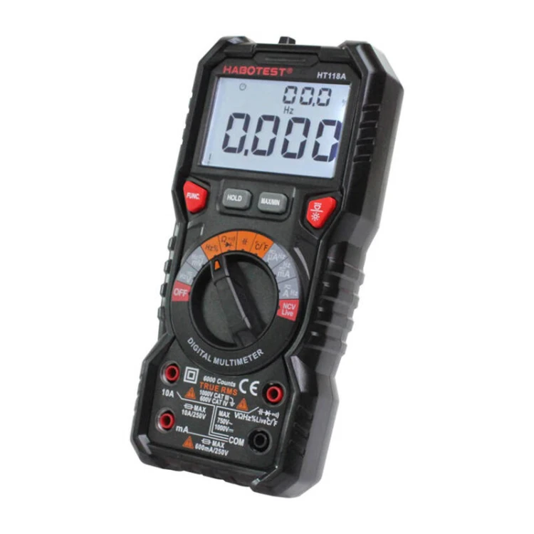 Multimetr cyfrowy HABOTEST HT118A True RMS NCV