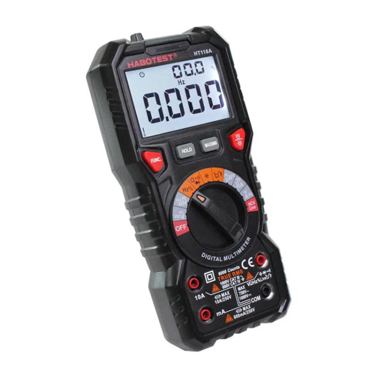 Multimetr cyfrowy HABOTEST HT118A True RMS NCV