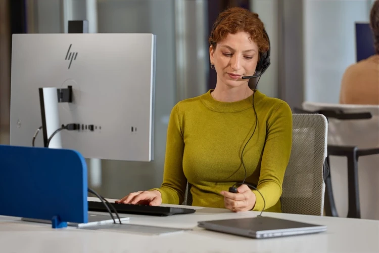 Słuchawki przewodowe HP Poly Mission 415 Monaural USB Wired Headset