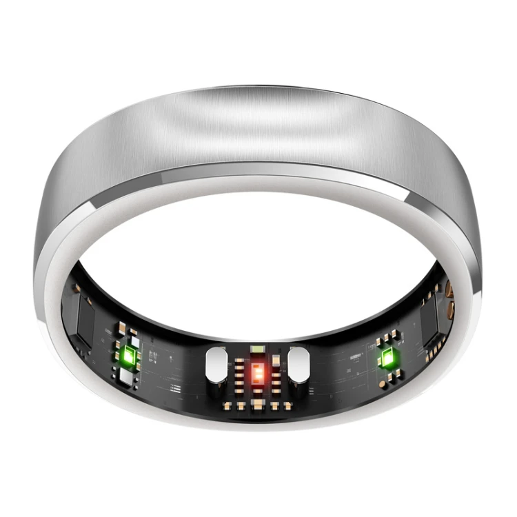 Smartring RingConn Gen 3 rozmiar 8 (Szczotkowany srebrny)