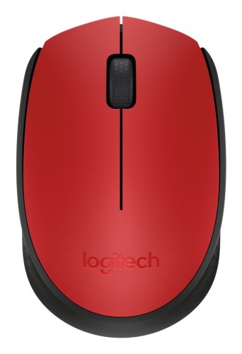Mysz Logitech M171 910-004641 (optyczna; 1000 DPI; kolor czerwony)