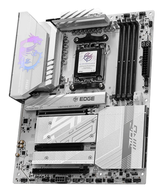 MSI MPG B850 EDGE TI WIFI płyta główna AMD B850 Gniazdo AM5 ATX