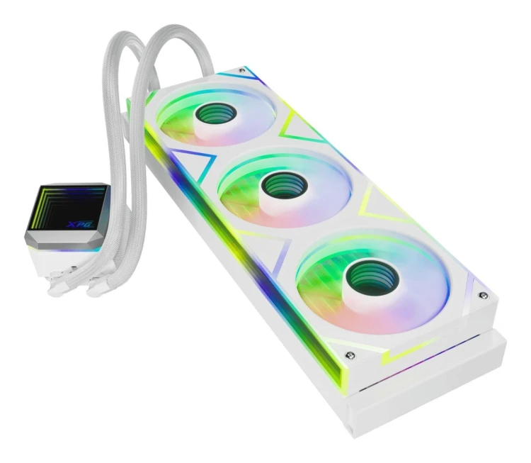 Chłodzenie wodne XPG LEVANTE II 360 White