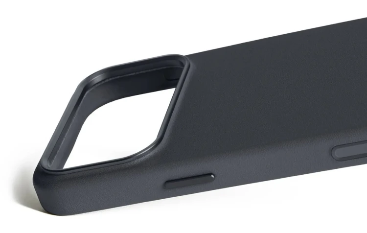 Mujjo Leather Case - etui skórzane do iPhone 17 Pro Max kompatybilne z MagSafe (basalt)