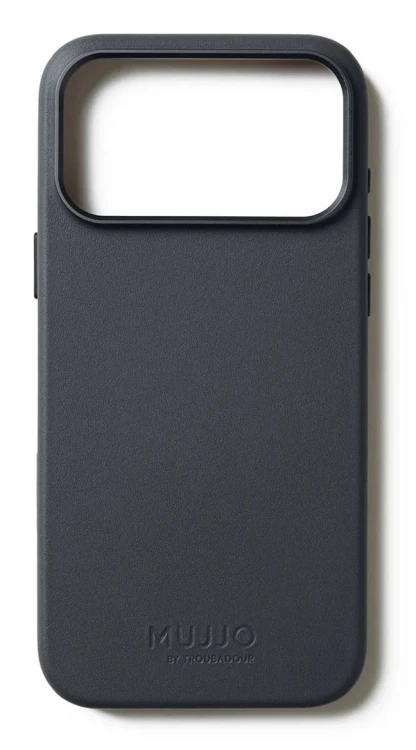 Mujjo Leather Case - etui skórzane do iPhone 17 Pro Max kompatybilne z MagSafe (basalt)