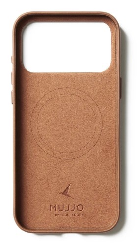 Mujjo Leather Case - etui skórzane do iPhone 17 Pro Max kompatybilne z MagSafe (tan)