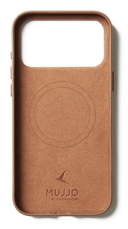 Mujjo Leather Case - etui skórzane do iPhone 17 Pro Max kompatybilne z MagSafe (tan)