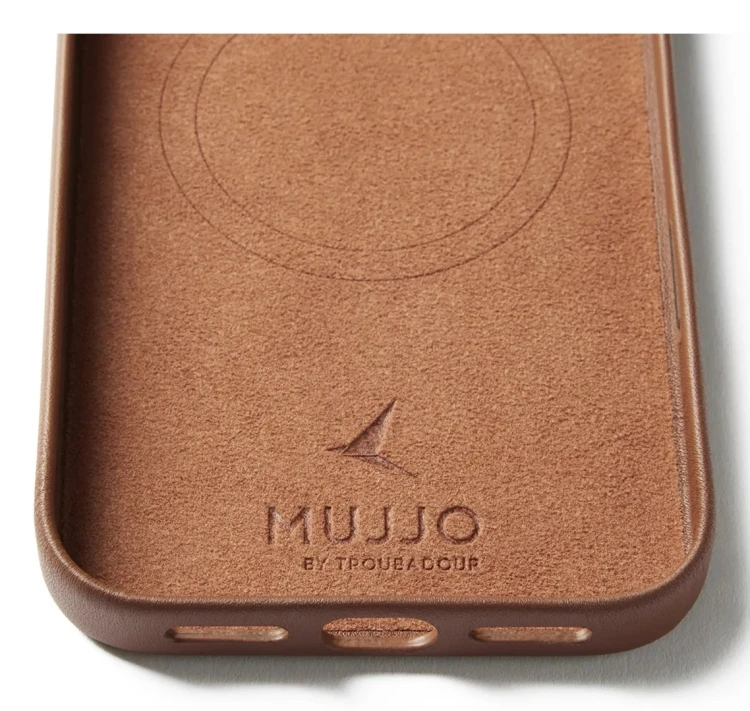 Mujjo Leather Case - etui skórzane do iPhone 17 Pro Max kompatybilne z MagSafe (tan)