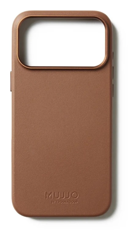 Mujjo Leather Case - etui skórzane do iPhone 17 Pro Max kompatybilne z MagSafe (tan)