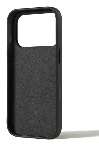 Mujjo Leather Case - etui skórzane do iPhone 17 Pro kompatybilne z MagSafe (black)
