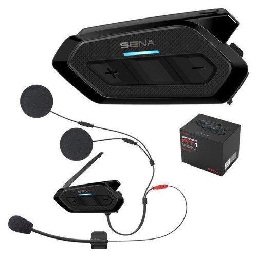 Interkom motocyklowy Sena SPIDER RT1 na 2 Kaski Mesh Podwójny DUAL PACK