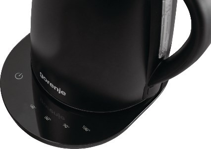 Czajnik elektryczny Gorenje K17TRDW 2200W 1,7L plastik/metal podstawa obrotowa 360° czarny