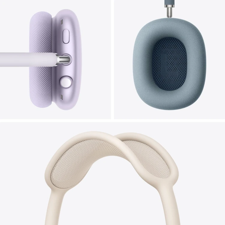 Apple AirPods Max Zestaw słuchawkowy Bezprzewodowy Opaska na głowę Połączenia/muzyka USB Type-C Bluetooth Fioletowy