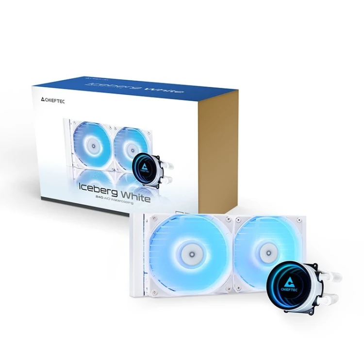 Chłodzenie wodne Chieftec Iceberg 240 RGB white