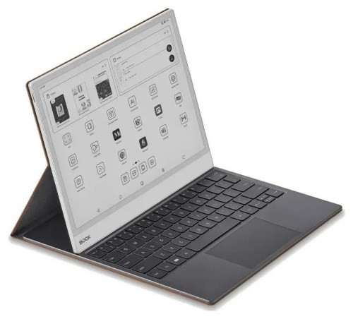 Etui magnetyczne Onyx Note Max/Tab X C brown z klawiaturą