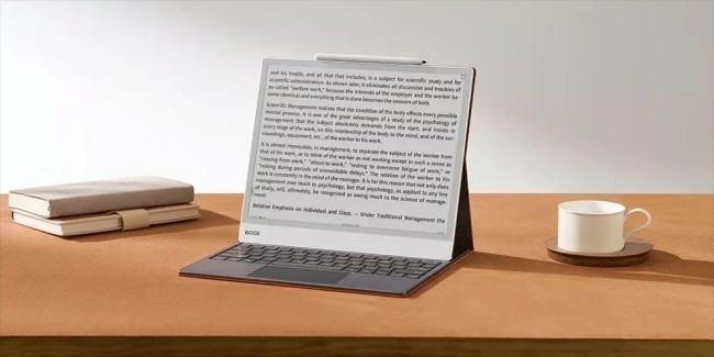 Etui magnetyczne Onyx Note Max/Tab X C brown z klawiaturą