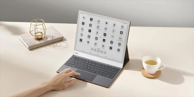 Etui magnetyczne Onyx Note Max/Tab X C brown z klawiaturą