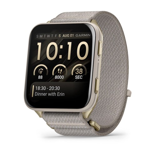 Zegarek sportowy Garmin Venu X1 AMOLED 46mm French Grey