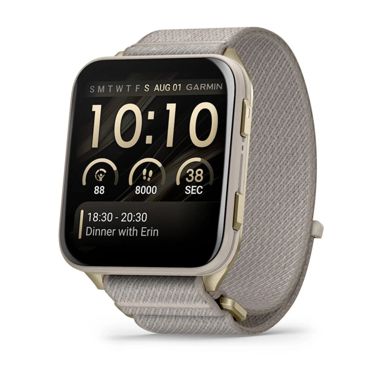 Zegarek sportowy Garmin Venu X1 AMOLED 46mm French Grey