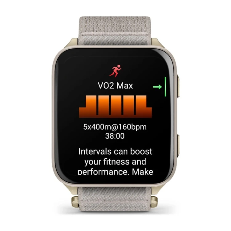 Zegarek sportowy Garmin Venu X1 AMOLED 46mm French Grey