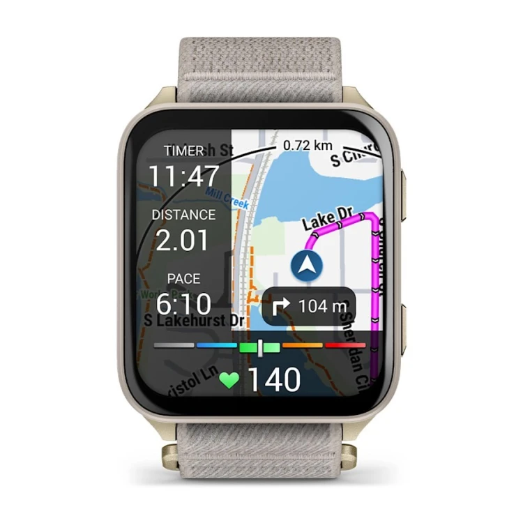 Zegarek sportowy Garmin Venu X1 AMOLED 46mm French Grey