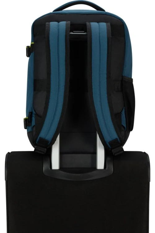 American Tourister Take2cabin S plecak Plecak turystyczny Niebieski Przetworzony politereftalan etylenu (rPET)