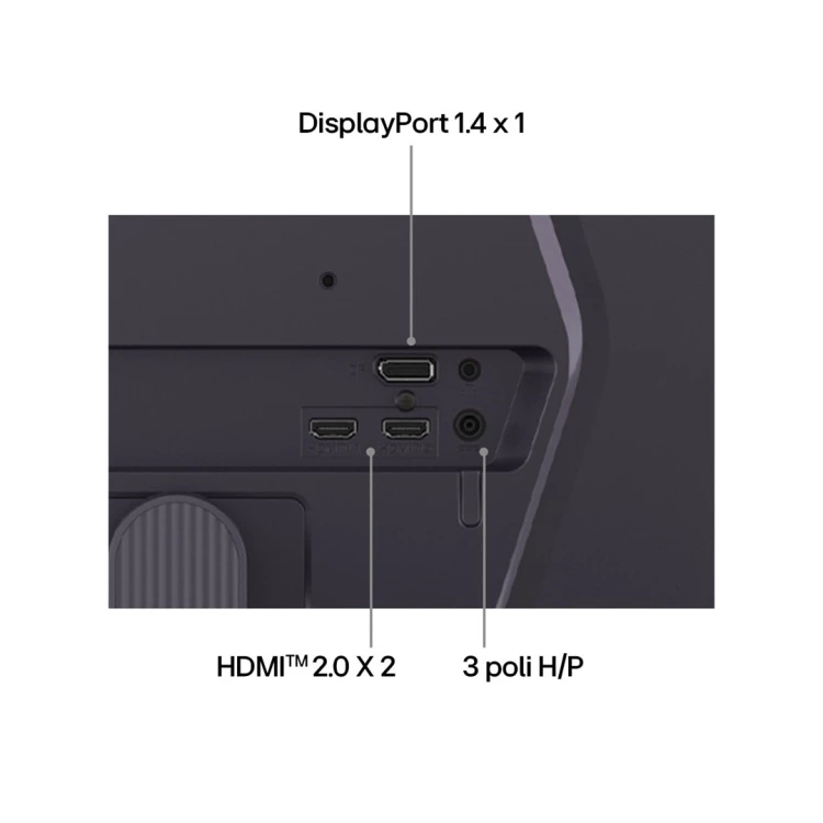 MONITOR LG LED 27" 27G523B-B 200Hz