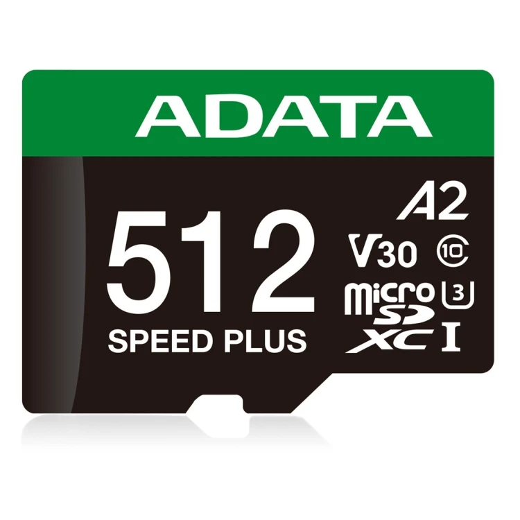 ADATA Speed Plus MicroSDXC 512 GB Class 3 UHS-I/U3 A2 V30