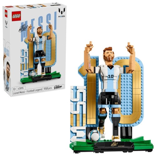 LEGO EDITIONS 43015 Lionel Messi - piłkarska legenda