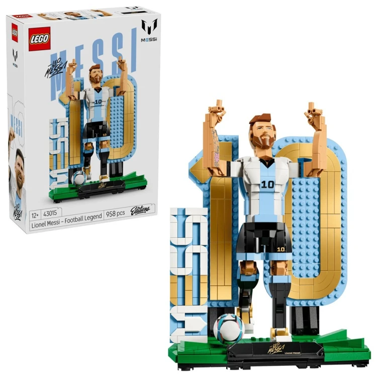 LEGO EDITIONS 43015 Lionel Messi - piłkarska legenda