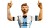 LEGO EDITIONS 43015 Lionel Messi - piłkarska legenda