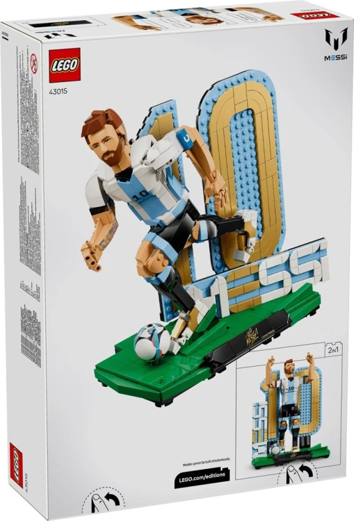 LEGO EDITIONS 43015 Lionel Messi - piłkarska legenda