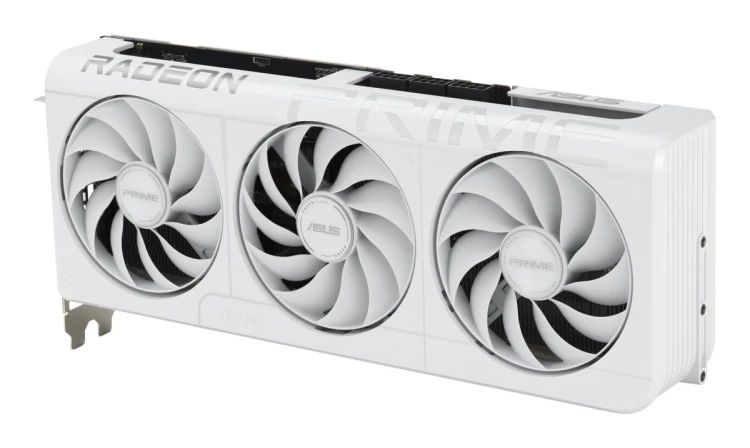Karta graficzna VGA PCIE16 RX9070XT 16GB GDDR6/PRIME-RX9070XT-O16G-WH ASUS
