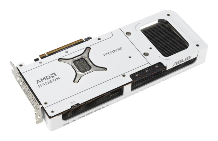 Karta graficzna VGA PCIE16 RX9070XT 16GB GDDR6/PRIME-RX9070XT-O16G-WH ASUS