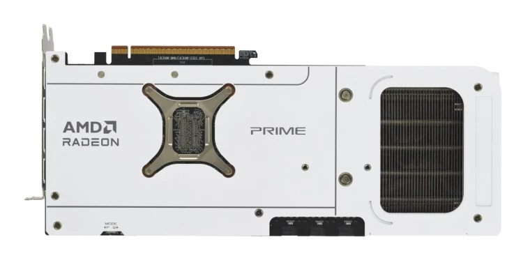 Karta graficzna VGA PCIE16 RX9070XT 16GB GDDR6/PRIME-RX9070XT-O16G-WH ASUS