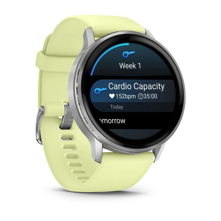Zegarek sportowy Garmin Venu 4 AMOLED 45mm Citron