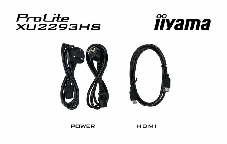 iiyama ProLite XU2293HS-B6 monitor komputerowy 54,6 cm (21.5") 1920 x 1080 px Full HD LED Czarny